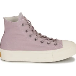 Converse - CHUCK TAYLOR ALL STAR LIFT PLATFORM SUMMER UTILITY-LUCID LILAC/V