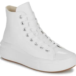 Converse - CHUCK TAYLOR ALL STAR MOVE PLATFORM LEATHER