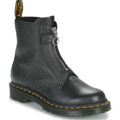 Dr. Martens - 1460 FRONT ZIP BLACK WANAMA