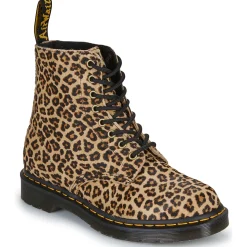 Dr. Martens - 1460 Pascal Light Tan Mini Leopard Spot Hair On
