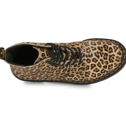 Dr. Martens - 1460 Pascal Light Tan Mini Leopard Spot Hair On