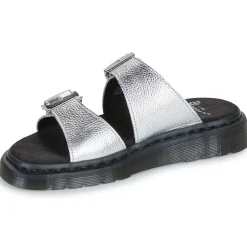 Dr. Martens - Josef Slide Silver Metallic Tumble