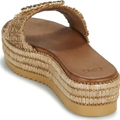 Exé Shoes - 549-HYDRA-RAFFIA-TAN