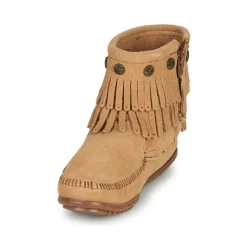 Minnetonka - DOUBLE FRINGE SIDE ZIP BOOT