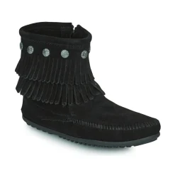 Minnetonka - DOUBLE FRINGE SIDE ZIP BOOT