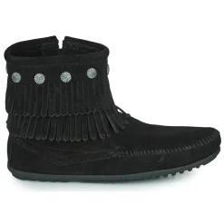 Minnetonka - DOUBLE FRINGE SIDE ZIP BOOT