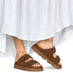 Mou - BIO SANDAL TWO BUCKLES MONOCHROME