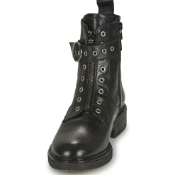 Myma - 7104-CUIR-NOIR