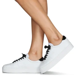 Superga - WHITE BLACK
