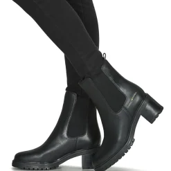 Tommy Hilfiger - ESSENTIAL MIDHEEL LEATHER BOOTIE