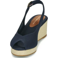 Tommy Hilfiger - FLAG MID WEDGE ESPAD SLINGBACK