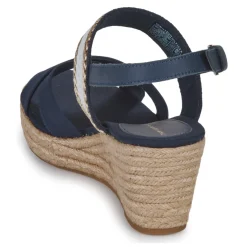 Tommy Hilfiger - GOLDEN WEBBING MID WEDGE