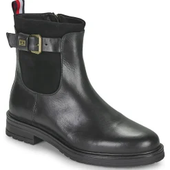 Tommy Hilfiger - THERMO MATERIAL MIX BELT BOOTIE