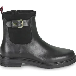 Tommy Hilfiger - THERMO MATERIAL MIX BELT BOOTIE