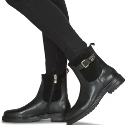 Tommy Hilfiger - THERMO MATERIAL MIX BELT BOOTIE